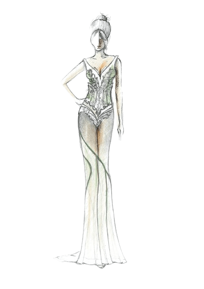 Evening dress Collections